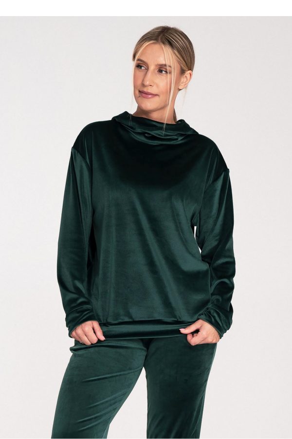 green Sweatshirt model 201502 Figl