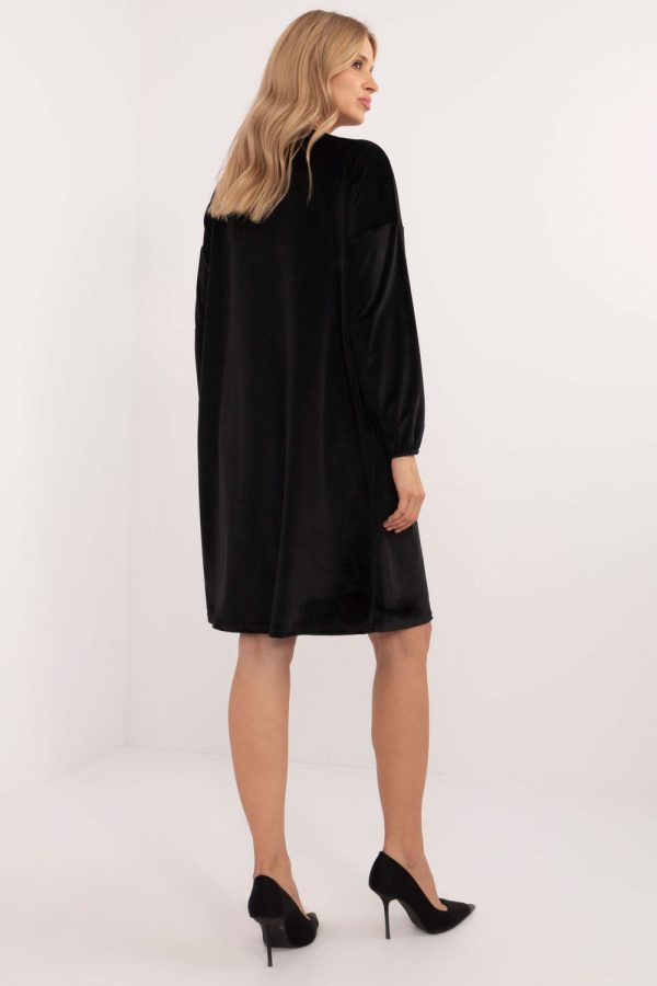 black Daydress model 201585 Italy Moda