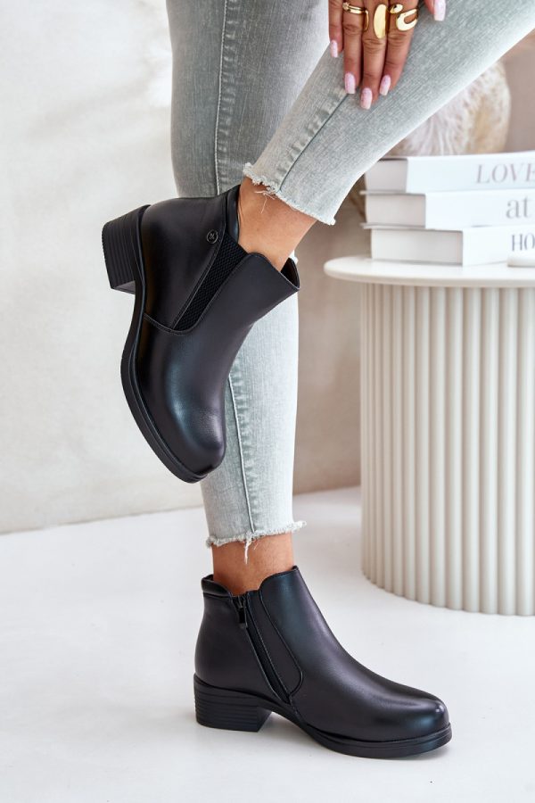 black Heel boots model 201683 Step in style