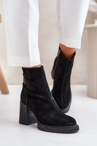 black Heel boots model 201684 Step in style