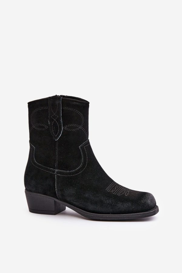 black Heel boots model 201694 Step in style