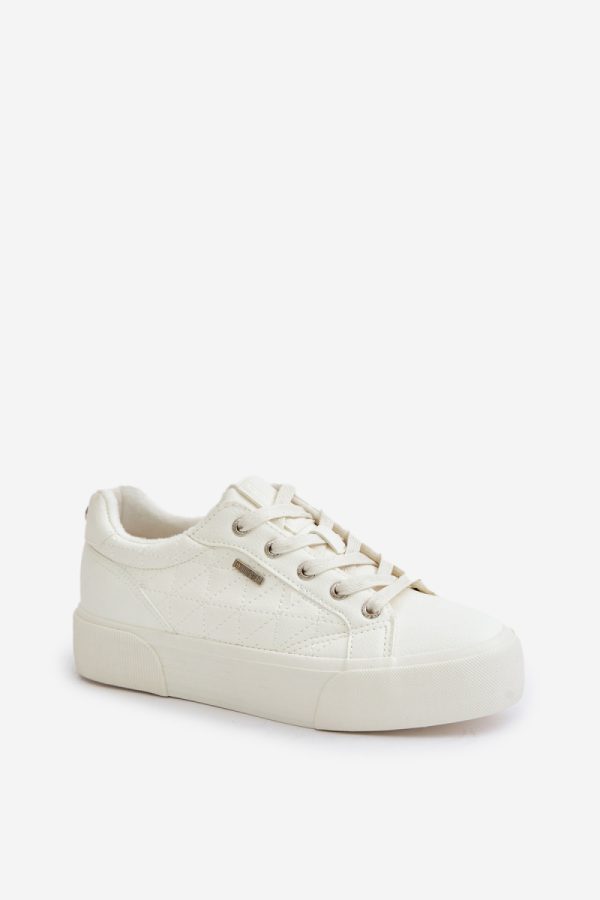 white Platform sneakers model 201717 Step in style