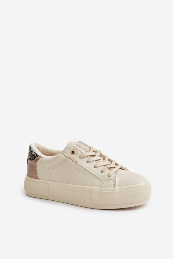 beige Platform sneakers model 201720 Step in style