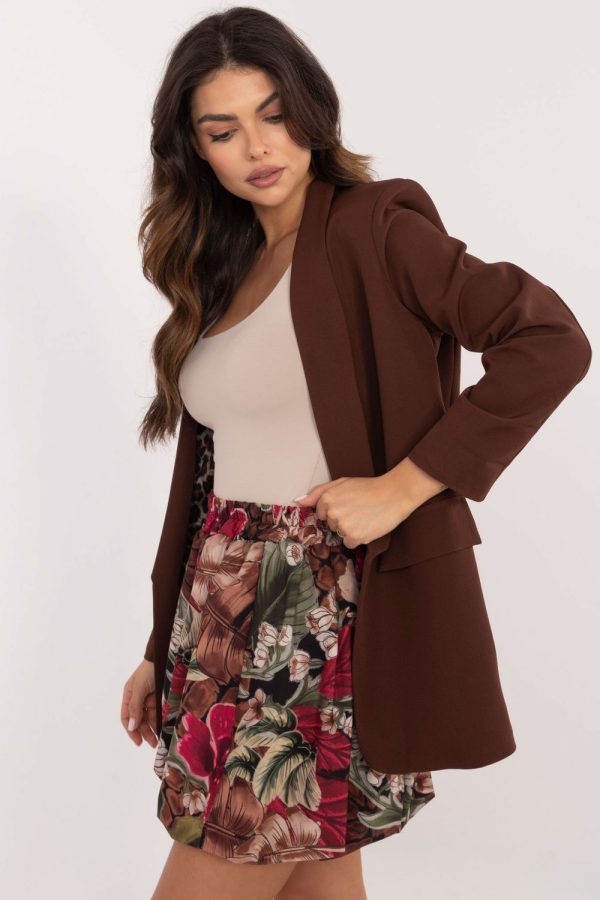 Black Short Skirt in Skirts with Polyester