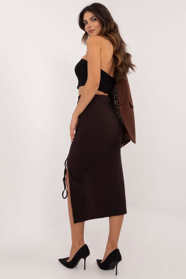 brown Skirt model 201872 Italy Moda