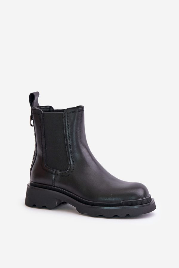 Black Jodhpur Boot in Women`s Ankle Boots & Booties with Fabric, Warmers, Footbed, Upper Height and Heel Height