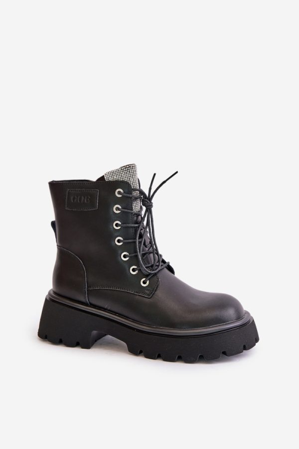 black Bootie model 201908 Step in style