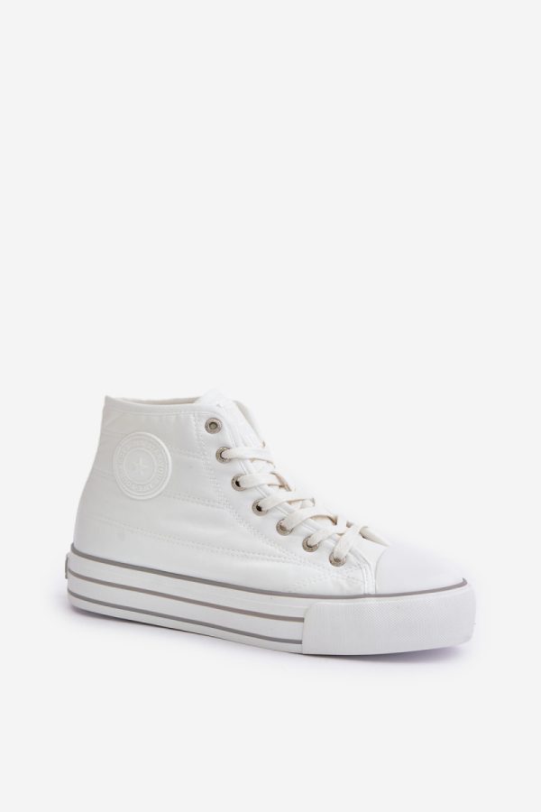 white Platform sneakers model 201921 Step in style