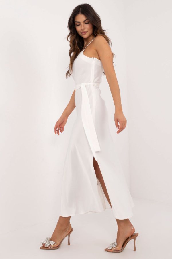Beige Evening Dress in Evening Dresses with Polyester and Viscose