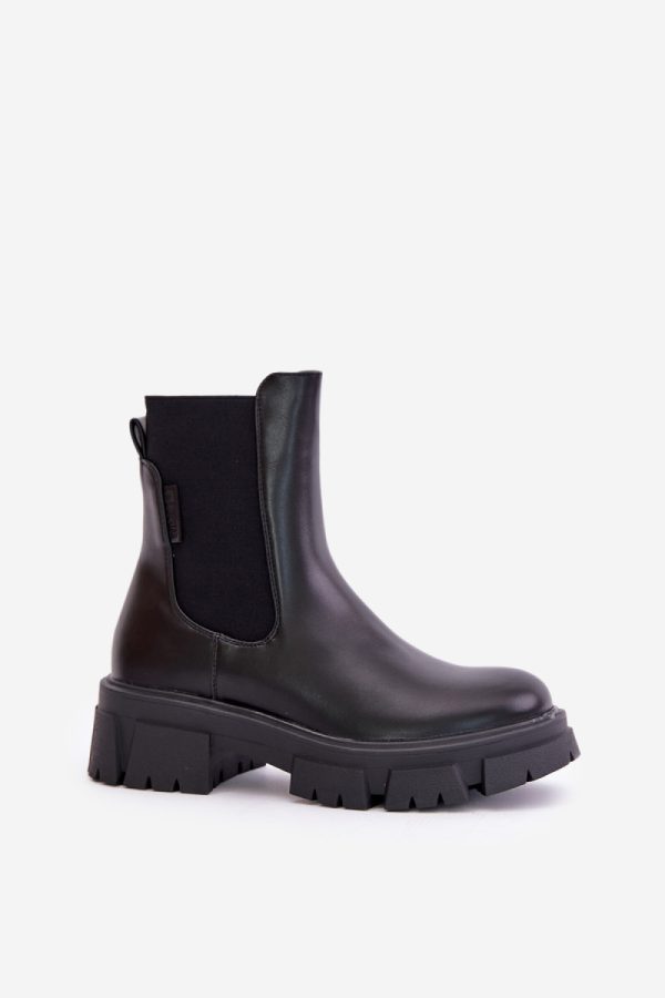 Black Jodhpur Boot in Women`s Ankle Boots & Booties with Fabric, Warmers, Footbed, Upper Height, Heel Height and Platform Height