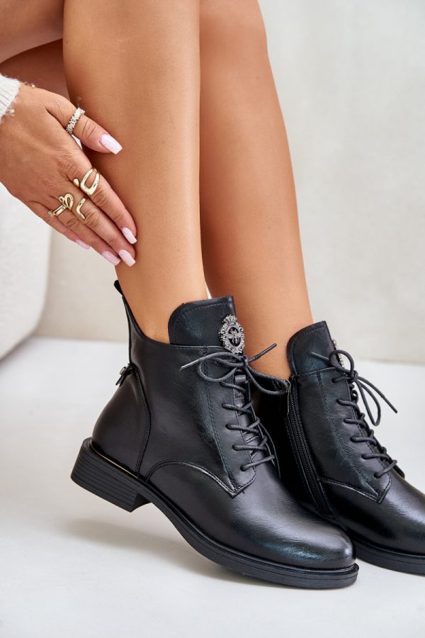 black Boots model 202059 Step in style