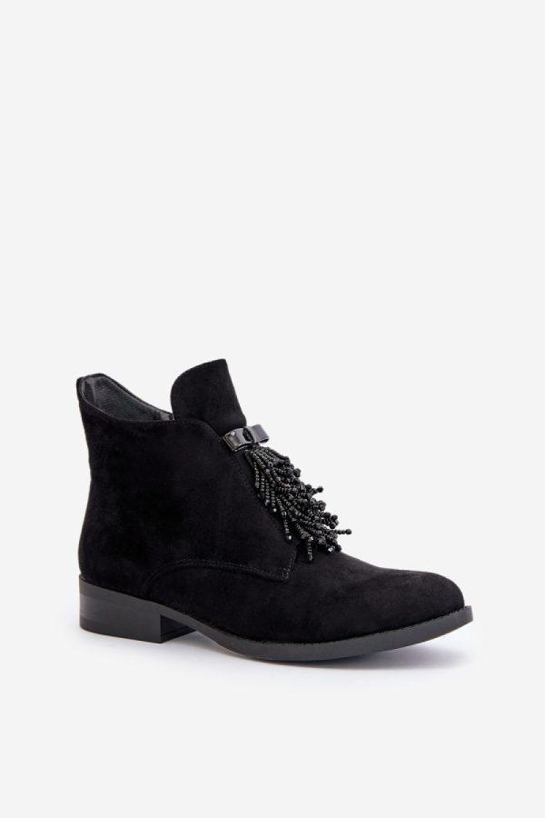 black Boots model 202113 Step in style