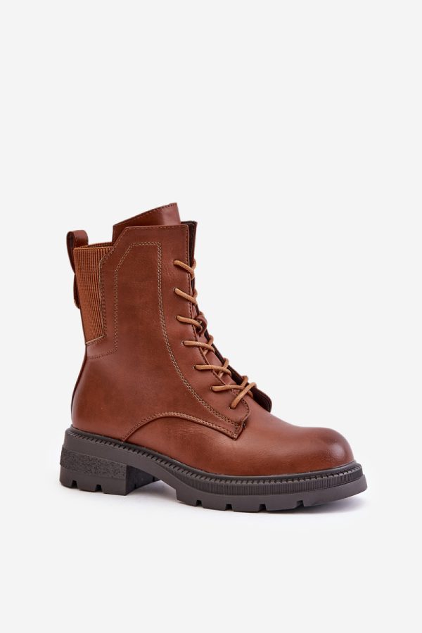 Brown Bootie in Women`s Ankle Boots & Booties with Fabric, Warmers, Footbed, Upper Height and Heel Height