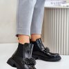 1044942.jpg Black Boots in Women`s Ankle Boots & Booties with Fabric, Warmers, Footbed, Upper Height and Heel Height