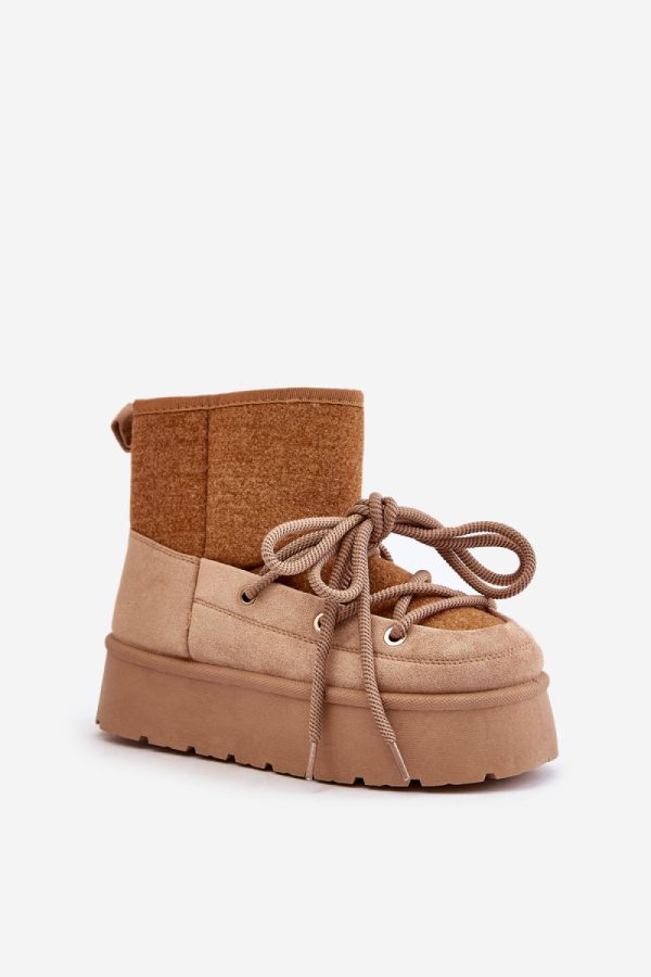 brown Snow boots model 202182 Step in style