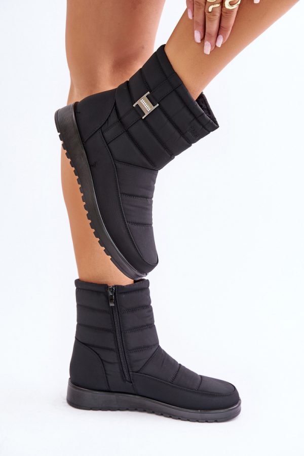 black Snow boots model 202206 Step in style