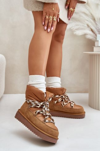 1045195 brown Snow boots model 202208 Step in style