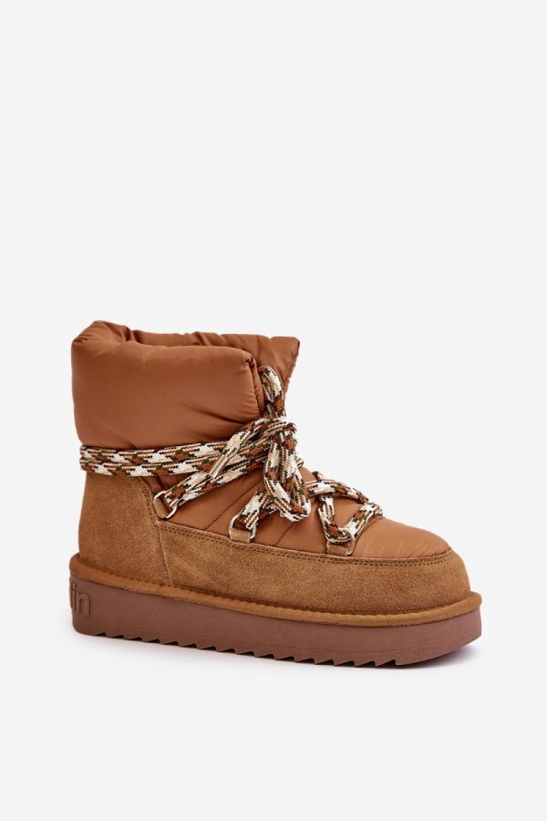 brown Snow boots model 202208 Step in style
