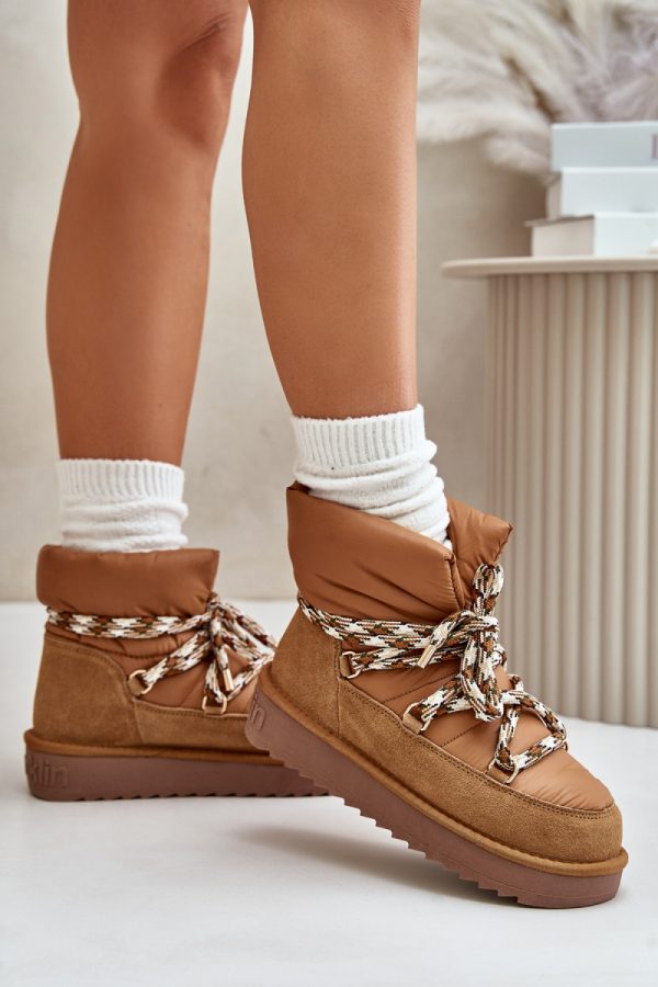 brown Snow boots model 202208 Step in style