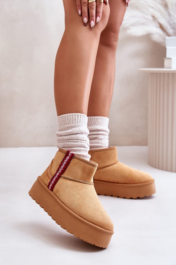 brown Snow boots model 202212 Step in style