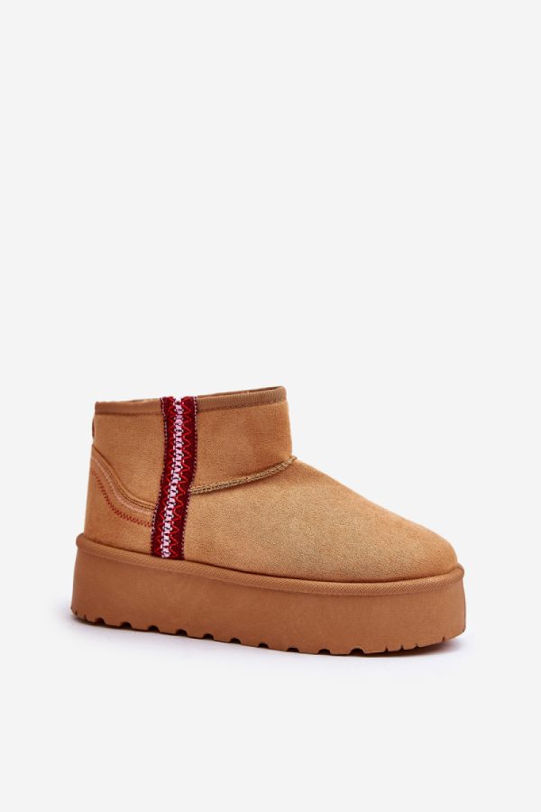 brown Snow boots model 202212 Step in style