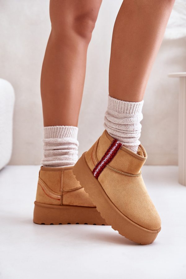 brown Snow boots model 202212 Step in style