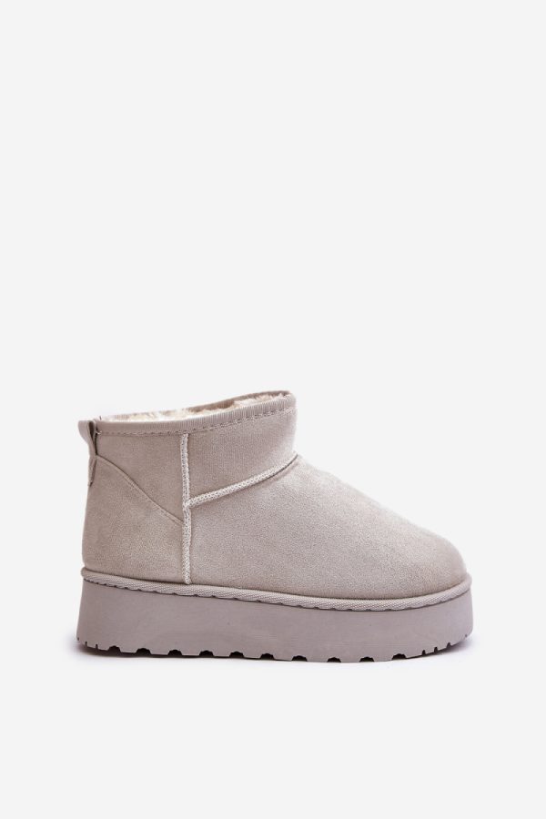 grey Snow boots model 202214 Step in style