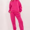 Pink Set in Pants, Trousers, Shorts with Cotton and Polyester