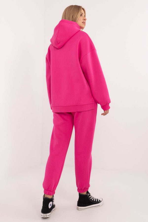 Pink Set in Pants, Trousers, Shorts with Cotton and Polyester