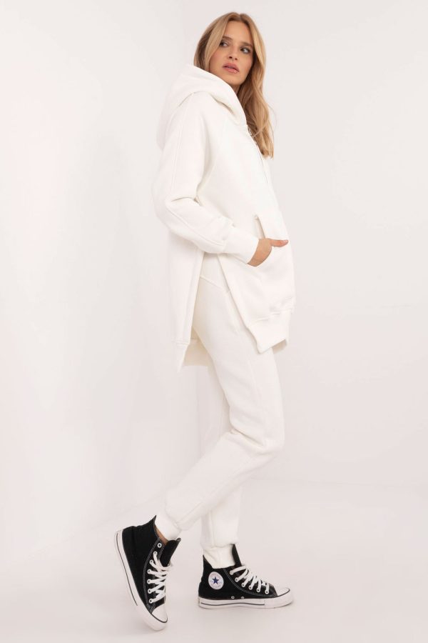 Beige Set in Pants, Trousers, Shorts with Cotton and Spandex