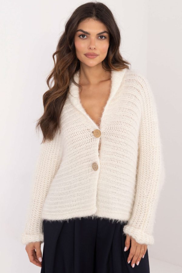 Beige Cardigan in Cardigans For Women, Ponchos with Acrylic and Polyamide