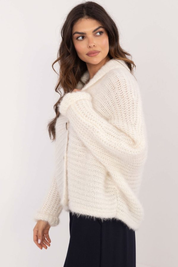 Beige Cardigan in Cardigans For Women, Ponchos with Acrylic and Polyamide