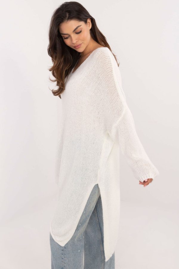 Beige Jumper in Sweaters, Pullovers, Jumpers, Turtlenecks, Boleros, Shrugs with Polyamide, Polyacrylic, Viscose and Wool