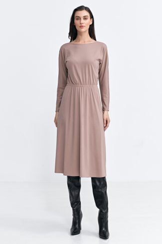 beige Daydress model 202467 Nife