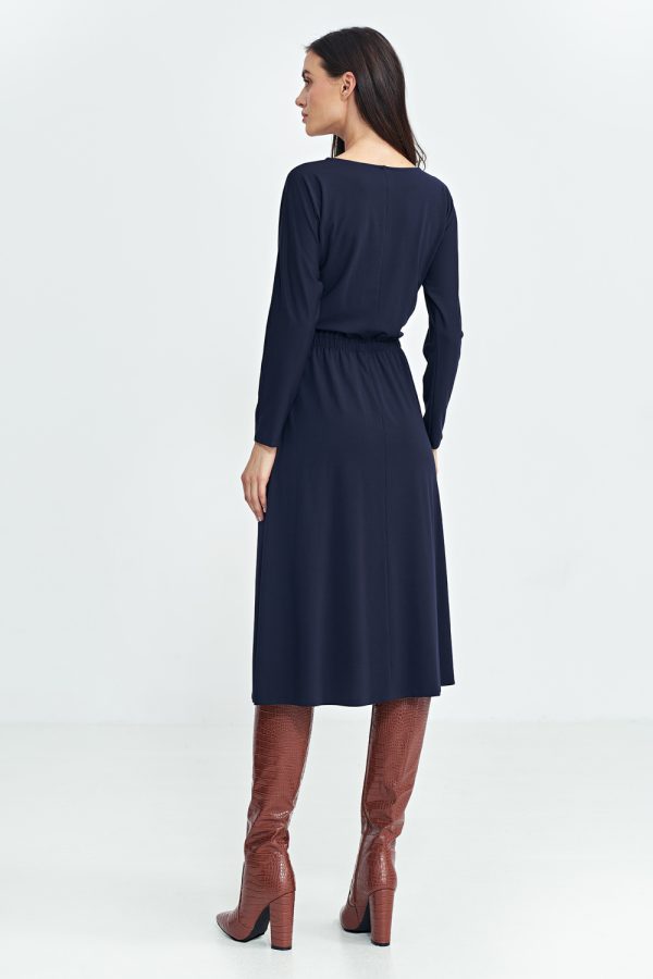 navy blue Daydress model 202468 Nife