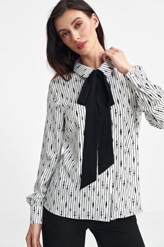 1046045.jpg Beige Long Sleeve Shirt in Shirts For Women with Viscose