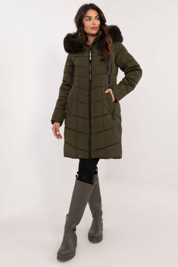 Green Jacket in Women`s Coats, Jackets with Polyester