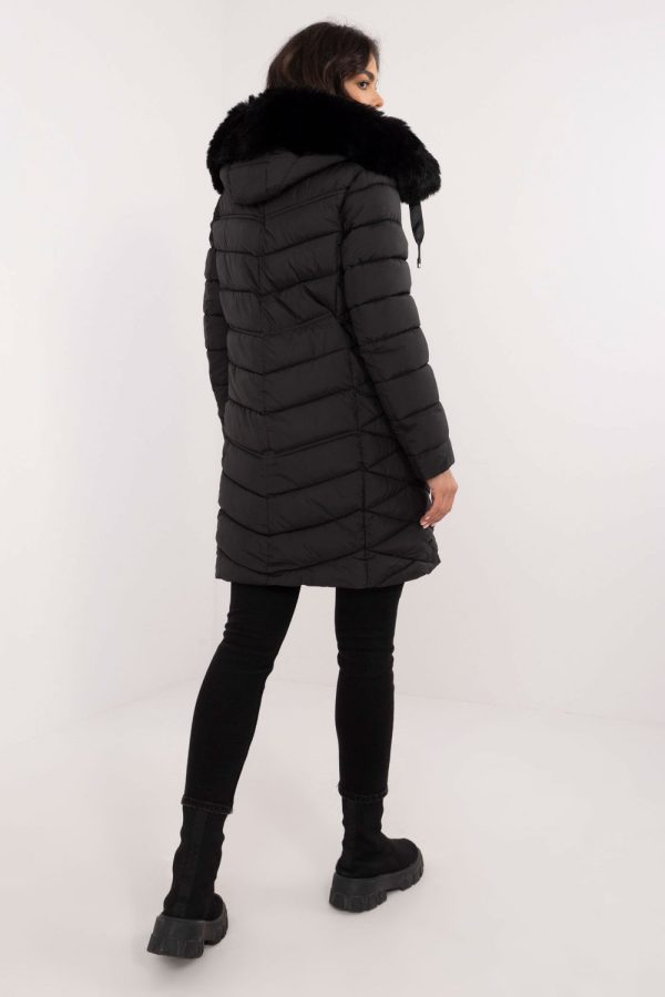 Black Jacket in Women`s Coats, Jackets with Polyester