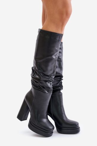 black Heel boots model 202604 Step in style