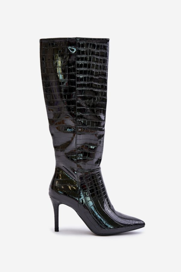 black Heel boots model 202608 Step in style