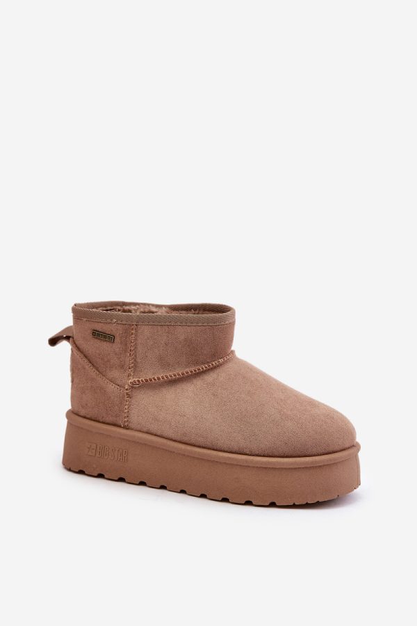 beige Snow boots model 202618 Step in style