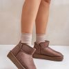 1046498.jpg Beige Snow Boots in Women`s Ankle Boots & Booties with Fabric, Warmers, Footbed, Upper Height and Platform Height