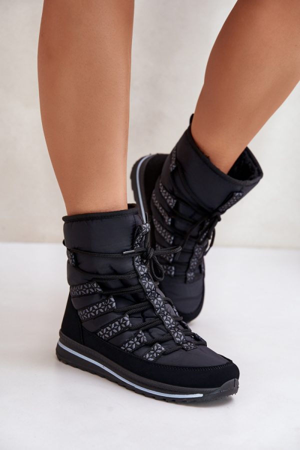 black Snow boots model 202627 Step in style