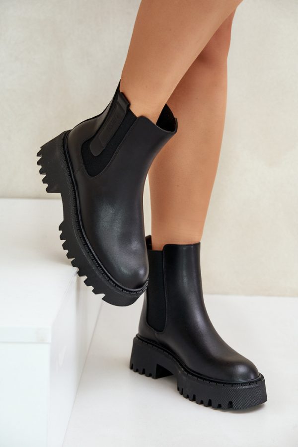 Black Jodhpur Boot in Women`s Ankle Boots & Booties with Fabric, Warmers, Footbed, Upper Height, Heel Height and Platform Height