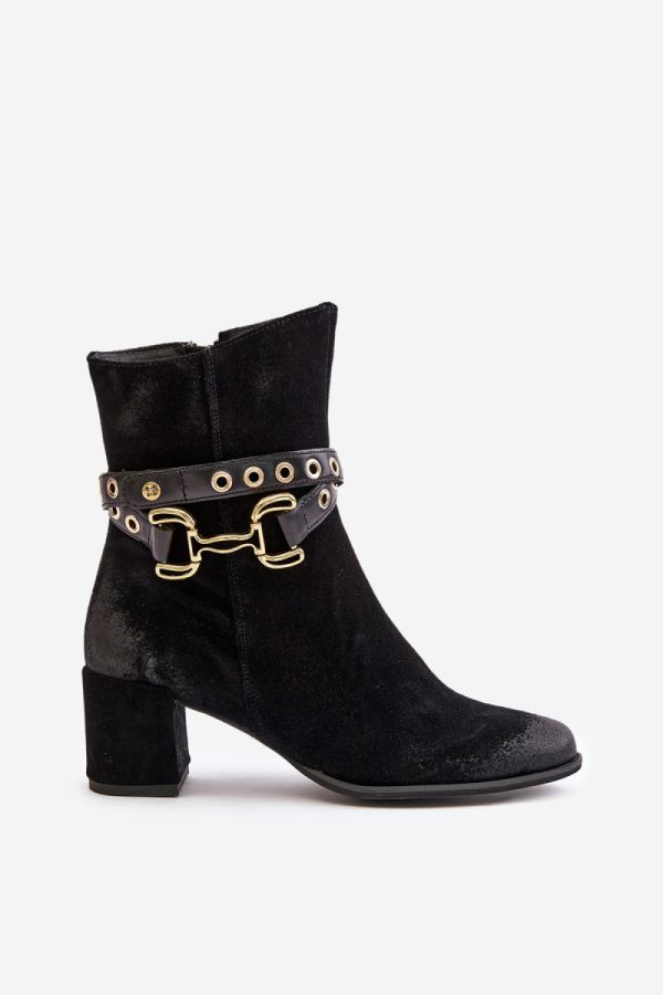 black Heel boots model 202648 Step in style