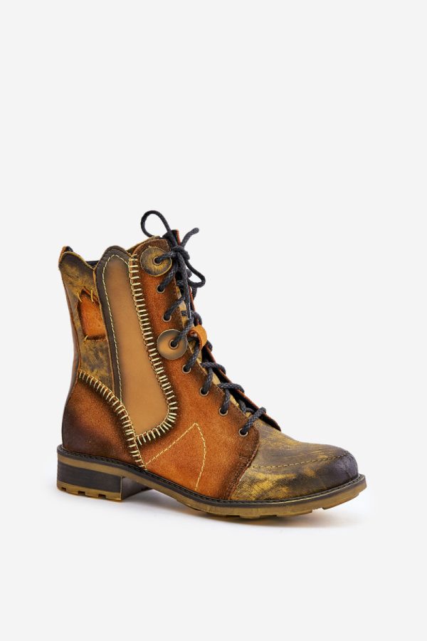Yellow Boots in Women`s Ankle Boots & Booties with Fabric, Warmers, Footbed, Upper Height and Heel Height