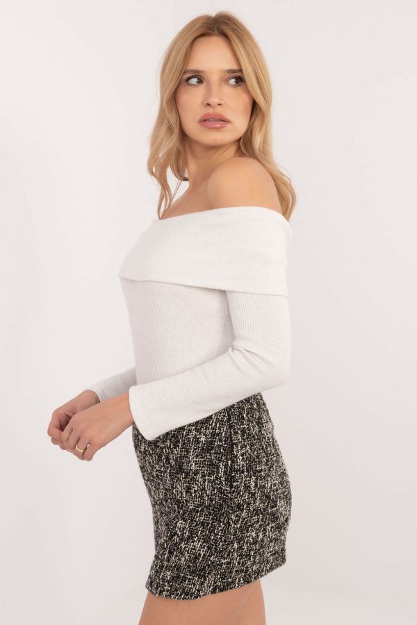 Beige Jumper in Sweaters, Pullovers, Jumpers, Turtlenecks, Boleros, Shrugs with Spandex and Viscose