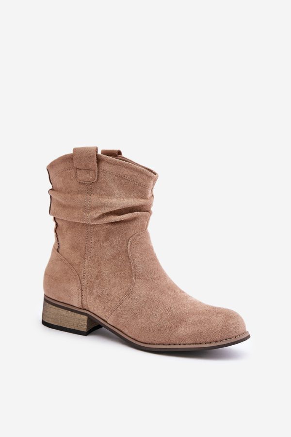 beige Boots model 202802 Step in style