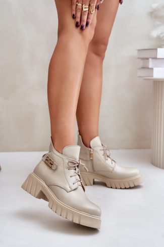 Beige Boots in Women`s Ankle Boots & Booties with Fabric, Warmers, Footbed, Upper Height, Heel Height and Platform Height