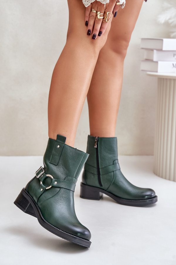 green Boots model 202818 Step in style